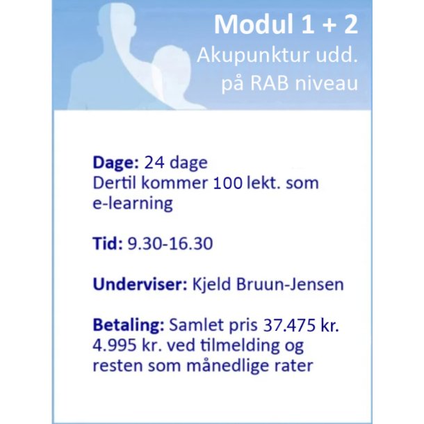 Akupunktur p RAB-niveau 2026. Hold 14