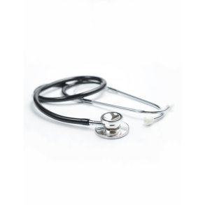 Dualhead stetoskop konomimodel. Sort